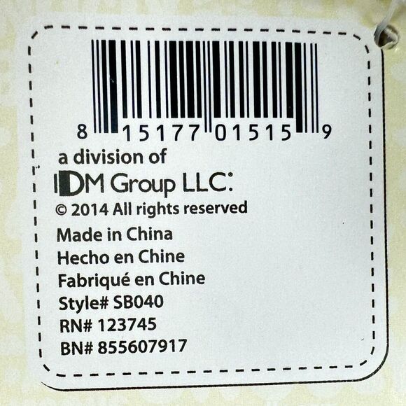 Baby Shower Gift New Baby Blanket w/ Birds & Bird Nest Appliqué 30" X 40" - Picture 7 of 7